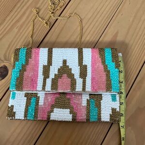 Beaded clutch